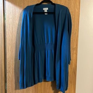Blue cardigan from Catherine’s size 3x